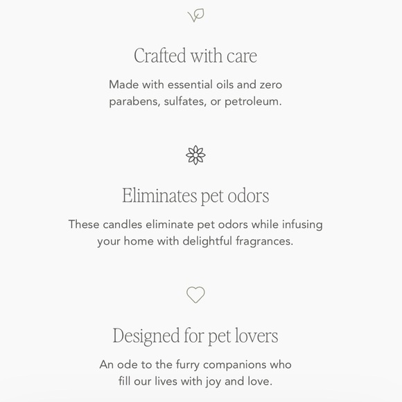 Sand + Paws Odor Neutralizing Scented Candle - Ocean & Driftwood, 21oz, 3 Wick - Picture 10 of 11